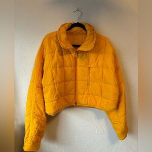 Free People Movement Cropped Packable Puffer XL